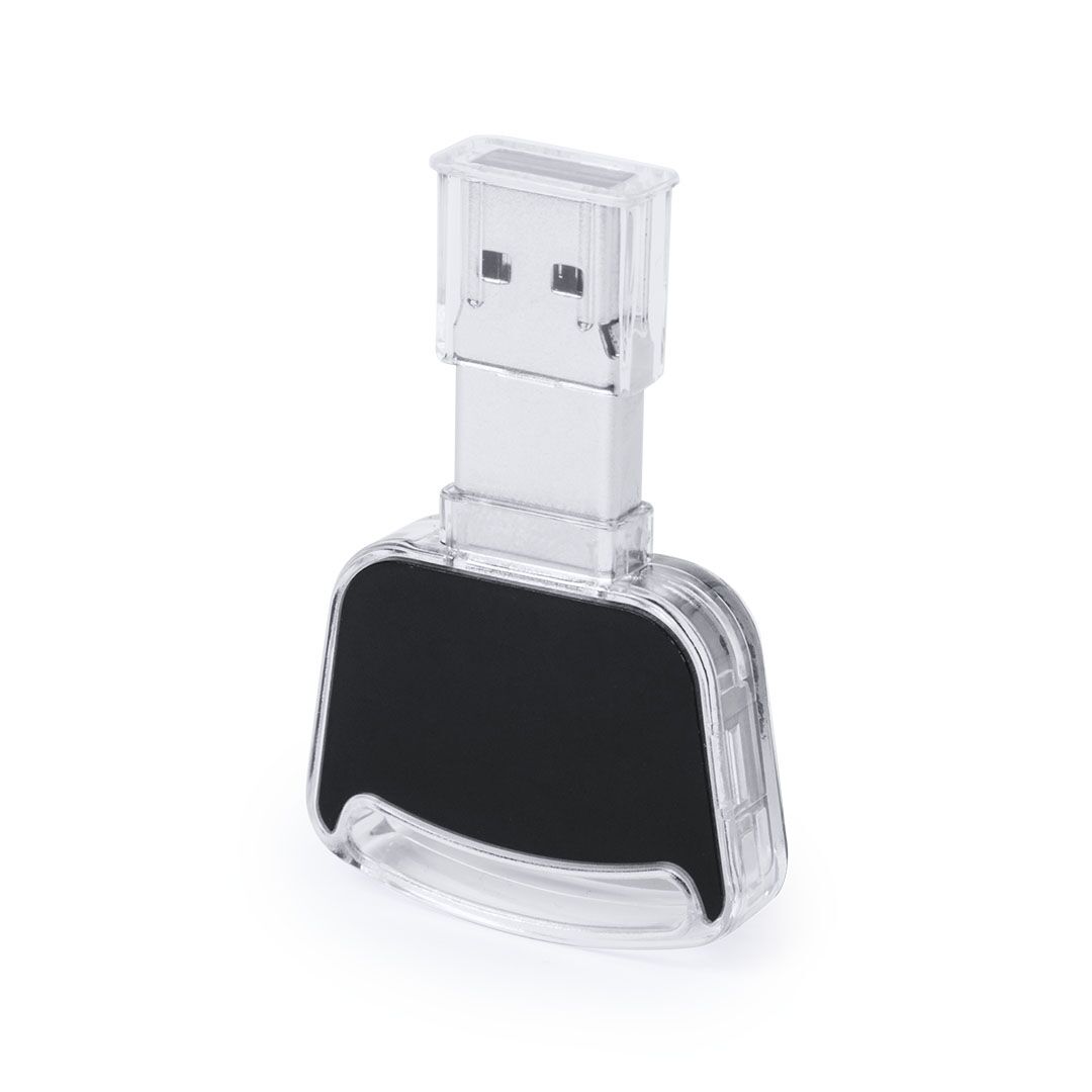 LUMIDRIVE 16GB USB – LED LOGO WITH LASER ENGRAVING - Image 1