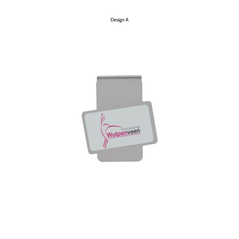 SILVER AXIONCLIP WITH LOGO - Image 1