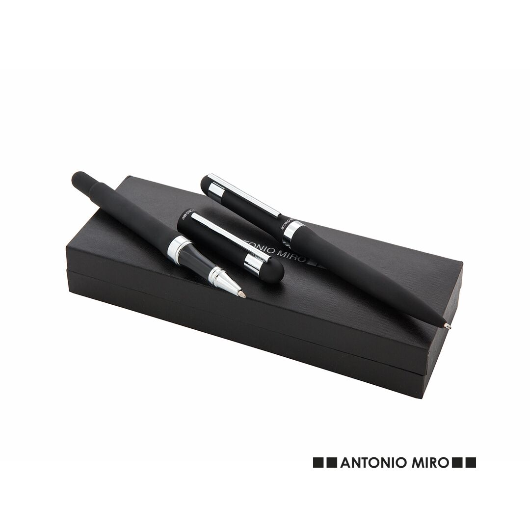 BLACK PEN SET BY ANTONIO MIRO - Image 1