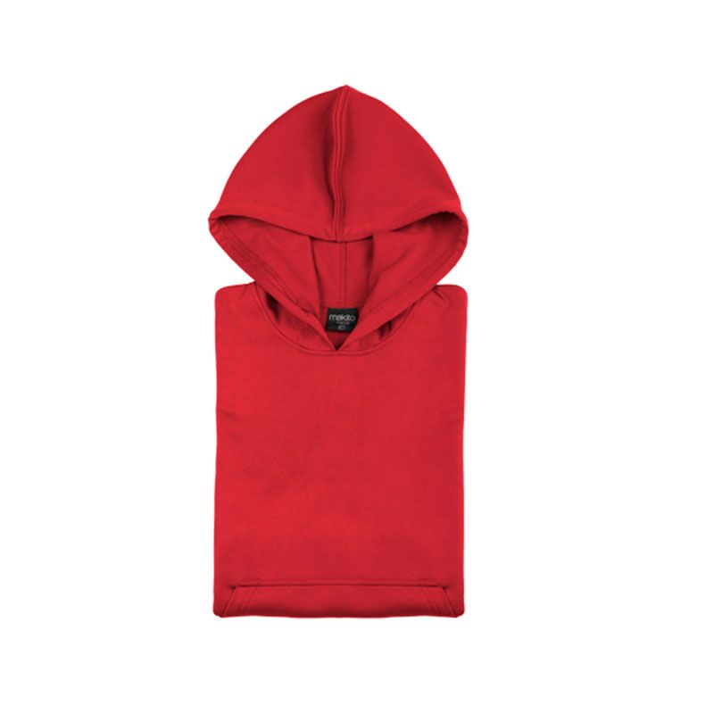RED UNISEX SWEATSHIRT FOR KIDS - Image 1