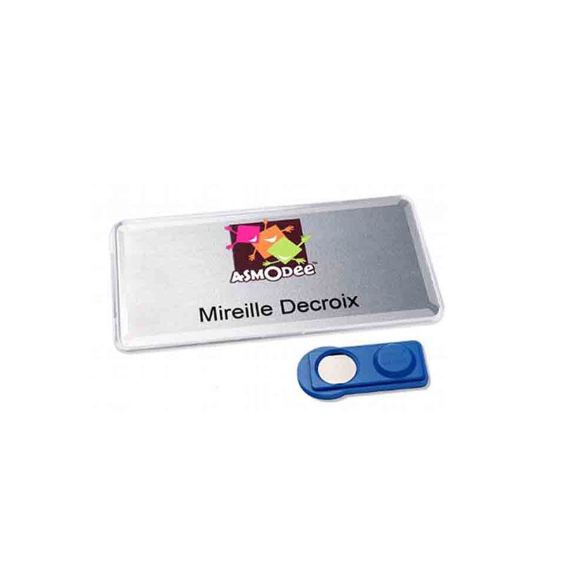 ALULINE NAMEBADGE PLUS 38 SILVER - Image 1
