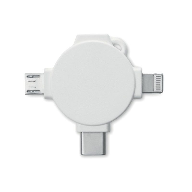 CHARGING CABLE 3-IN-1 WITH 3 DIFFERENT CONNECTORS - Image 1