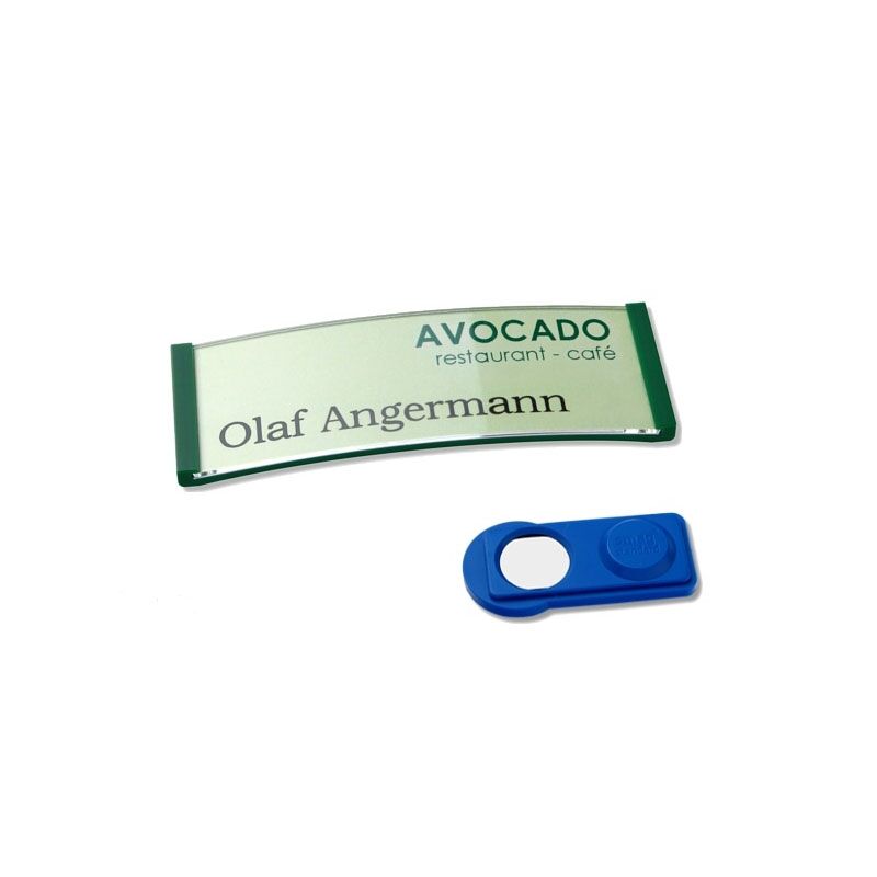 POLAR 20 NAMEBADGE GREEN - Image 1