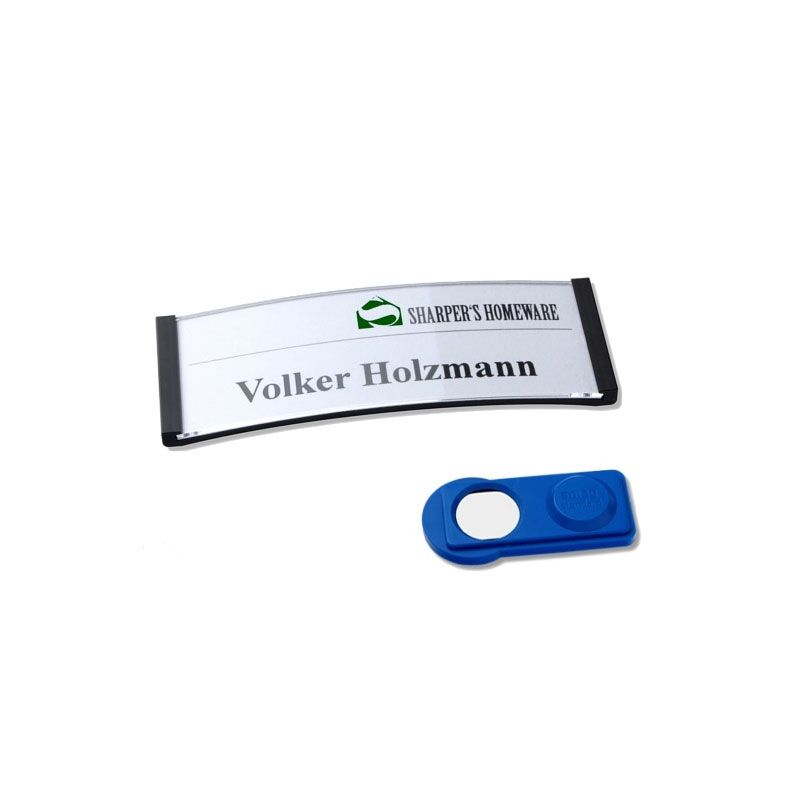 POLAR 20 NAMEBADGE BLACK - Image 1