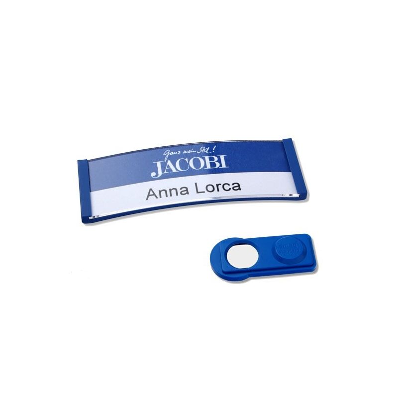 POLAR 20 NAMEBADGE BLUE WITH MAGNET - Image 1