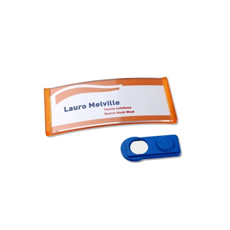 POLAR 30 NAMEBADGE ORANGE - Image 1