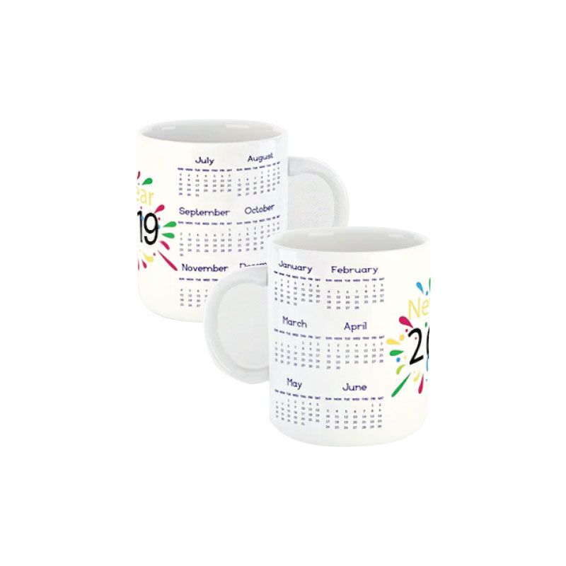SUBLIMATION MUG CALENDAR 330ML - Image 1