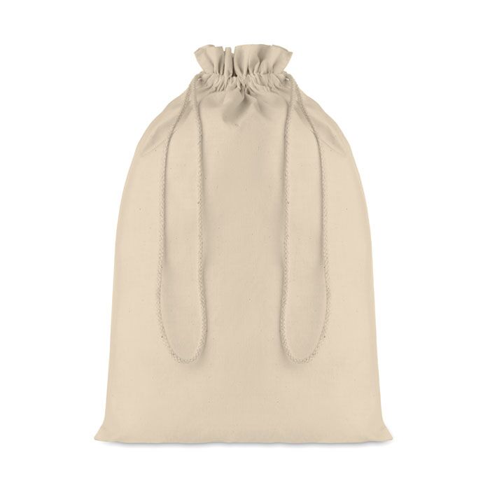 LARGE GIFT COTTON DRAW CORD BAG - Image 1