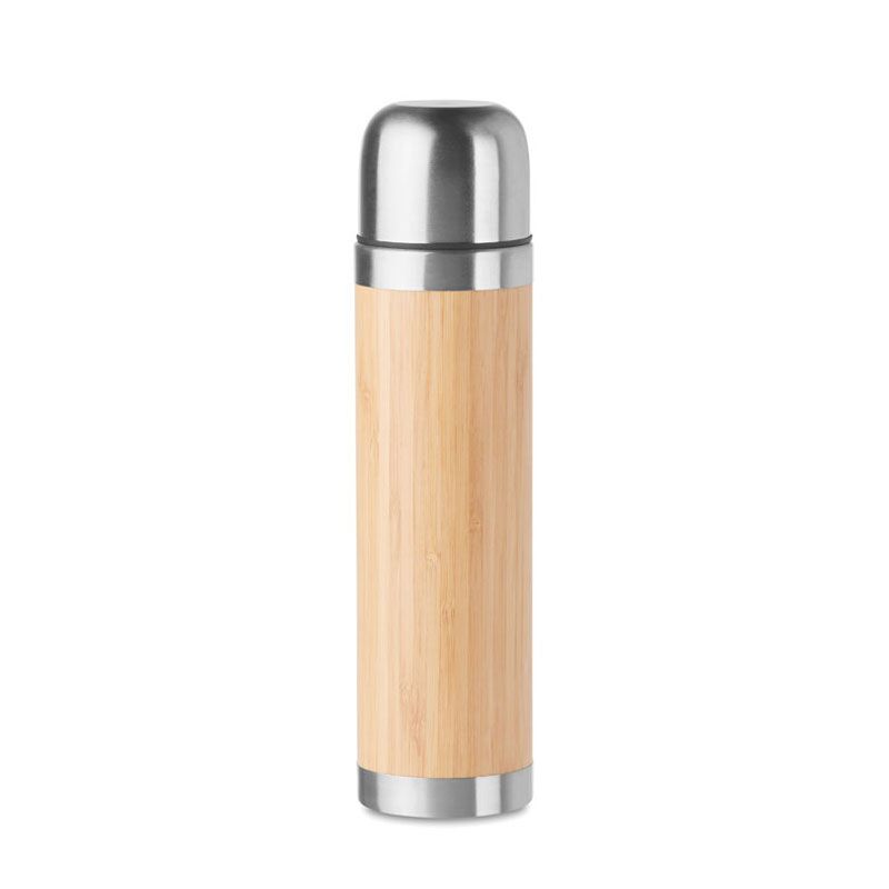 THERMOFLASK WITH BAMBOO COVER - Image 1