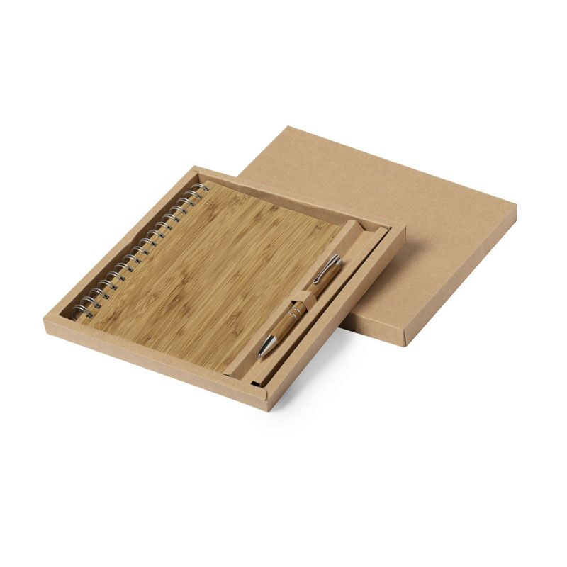 NOTEBOOK & PEN SET HECAN - Image 1