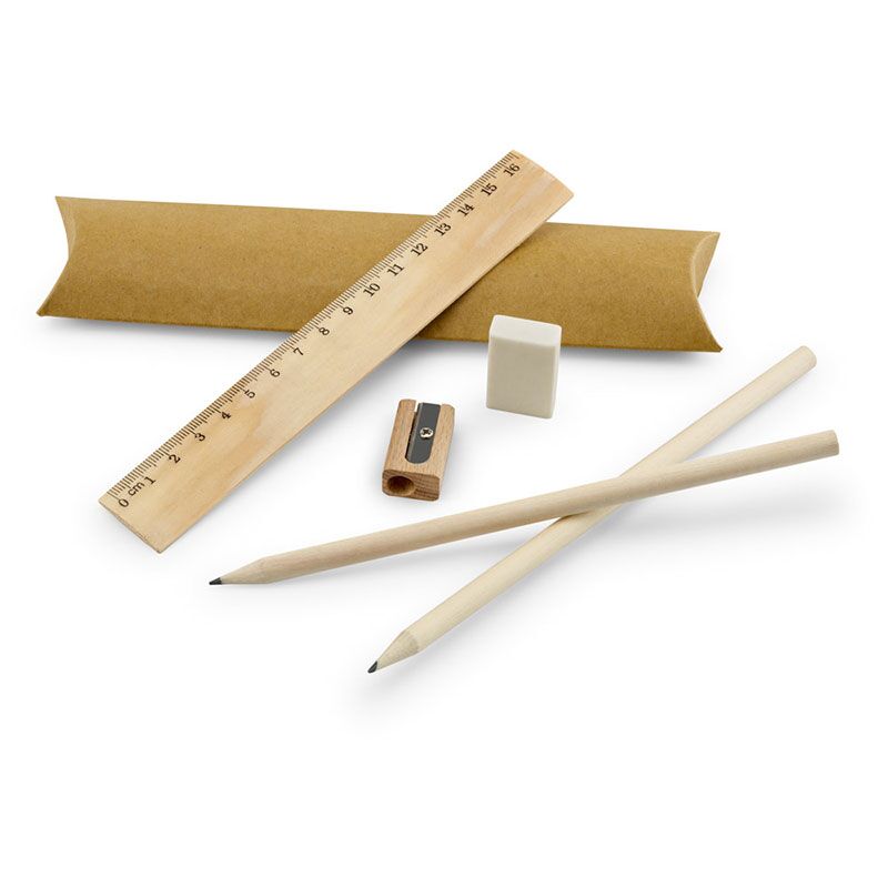 SCHOOL WRITING SET IN CARDBOARD CASE - Image 1