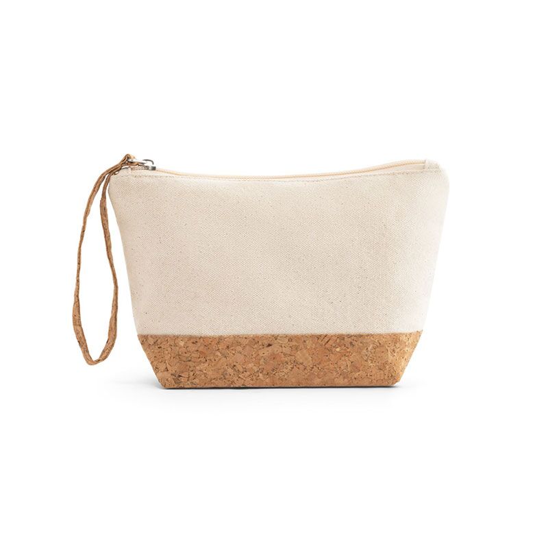 92735_1 COSMETIC BAG WITH CORK DETAILS - Image 1