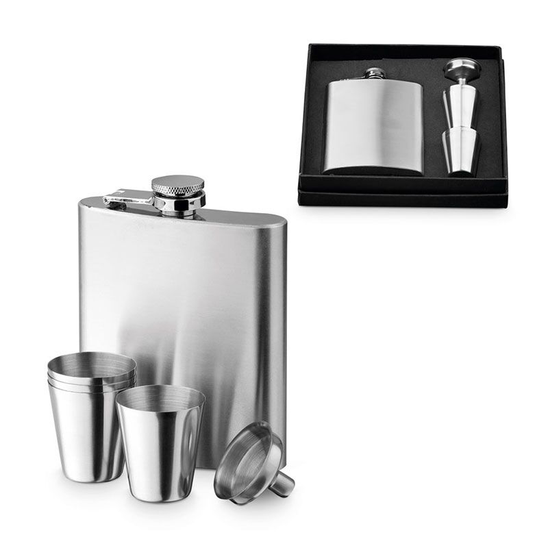SET OF HIP FLASH & 4 CUPS - Image 1