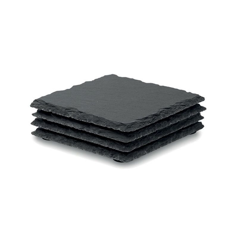 SET OF 4 SQUARE COASTERS - Image 1
