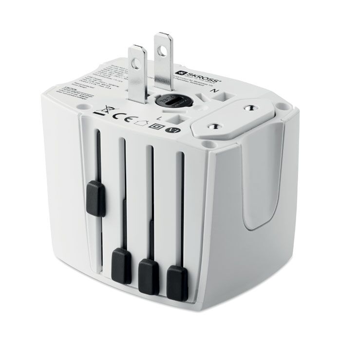 MO9324_1 SKROSS WORLD TRAVEL ADAPTER MUV USB - Image 1