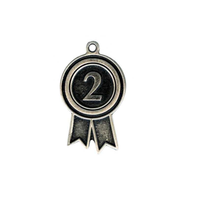 BRASS MEDAL NO.2 – 6.5CM | SECOND PLACE MEDAL (RIBBON NOT INCLUDED) - Image 1
