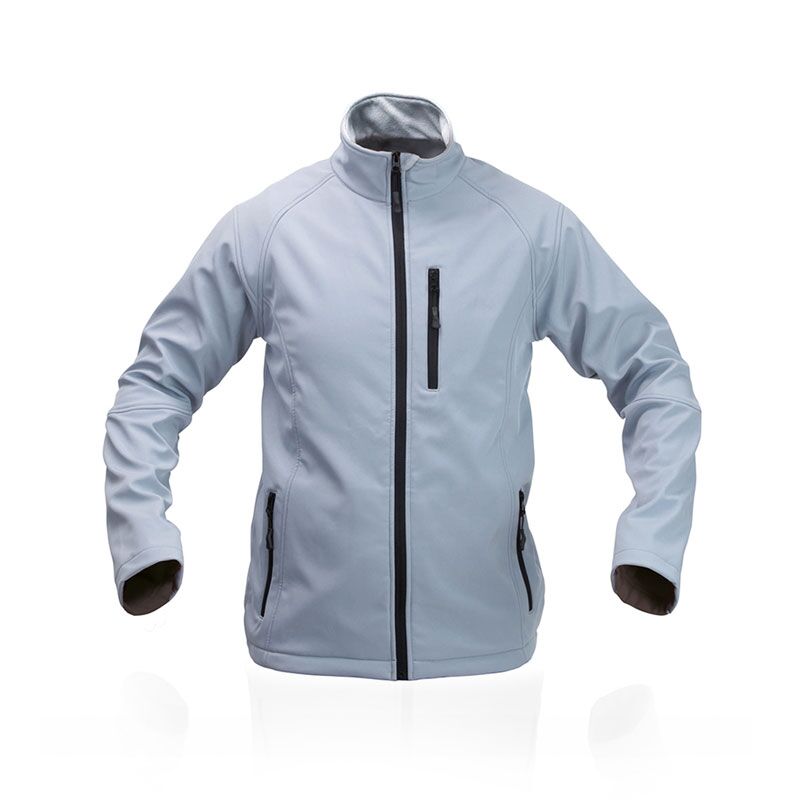 3854.08 MOLTER GREY WATERPROOF JACKET | BREATHABLE WIND & WATER-RESISTANT SOFTSHELL - Image 1