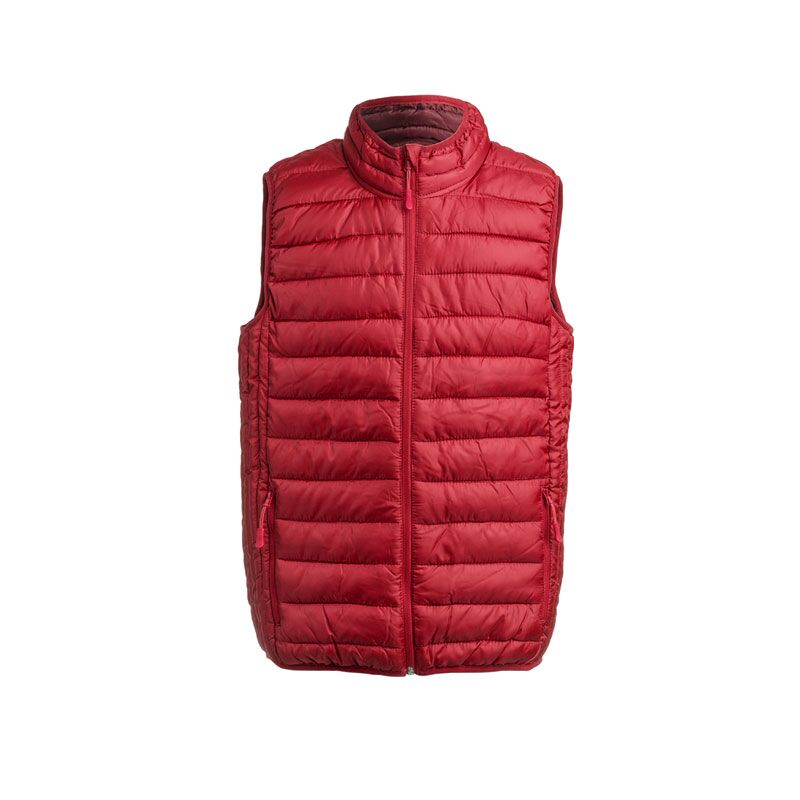 6080.03_1 BELSAN VEST IN RED | LIGHTWEIGHT PADDED WATER-RESISTANT VEST – 100% POLYESTER - Image 1