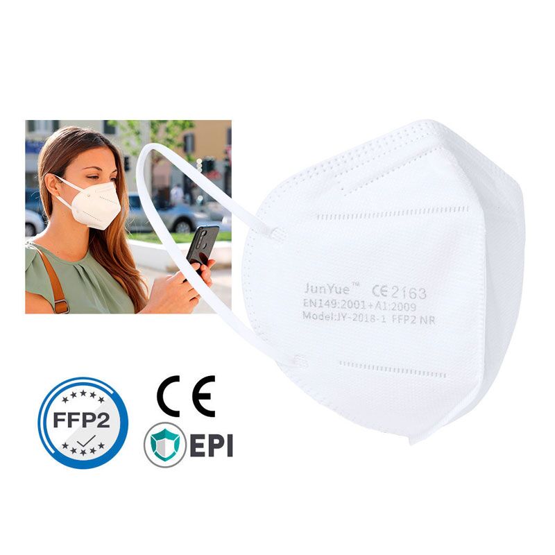 FFP2 FILTER MASK – 10PCS | 5-LAYER DISPOSABLE FACE MASKS (CE) - Image 1