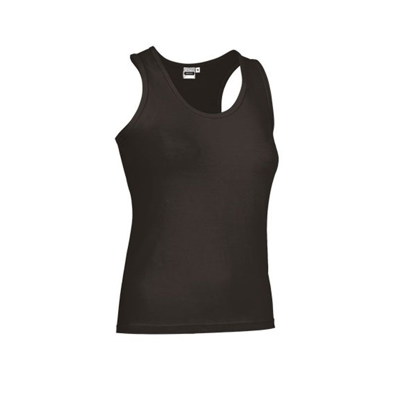 BLACK WOMENS FITTED T-SHIRT - Image 1