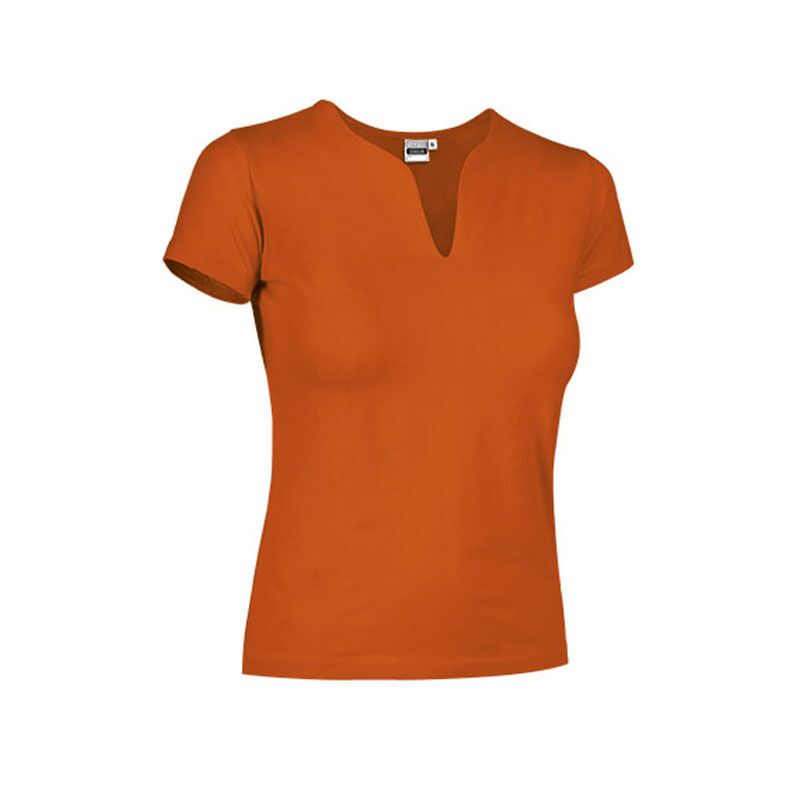 PARTY ORANGE WOMENS FITTED T-SHIRT - Image 1