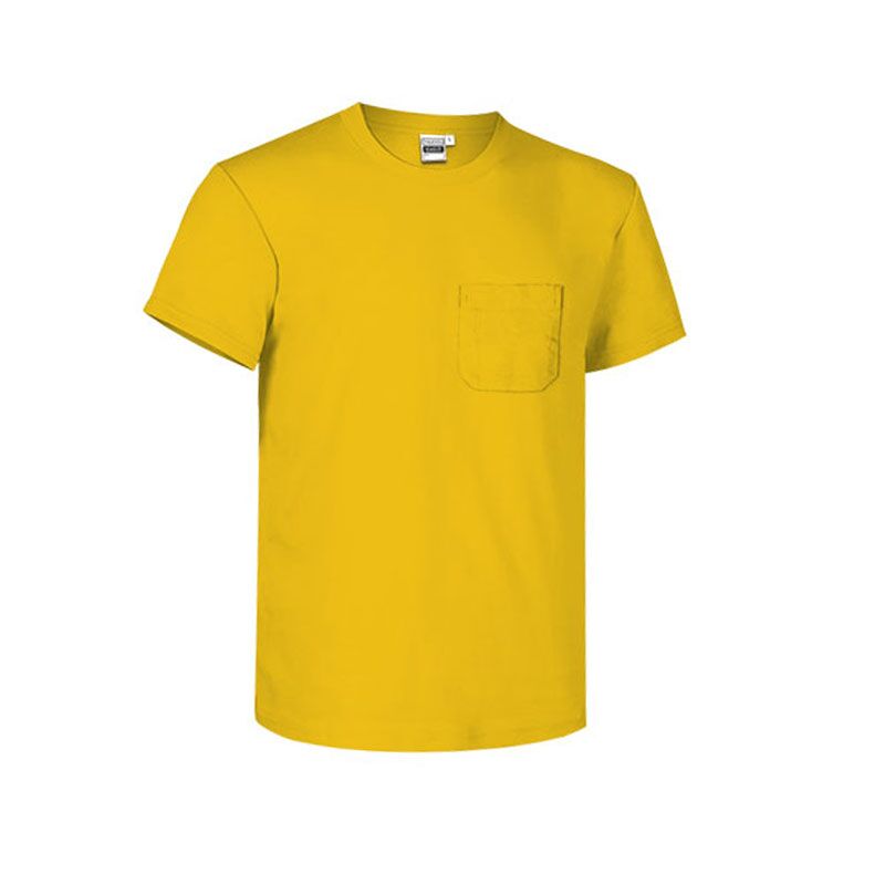 EAGLE.YELLOWSUNFLOWER YELLOW SUNFLOWER T-SHIRT WITH POCKET | 100% COTTON WITH REINFORCED CHEST POCKET - Image 1