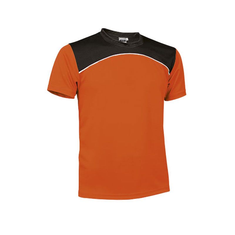 NEON ORANGE MAURICE TECHNICAL T-SHIRT - Image 1
