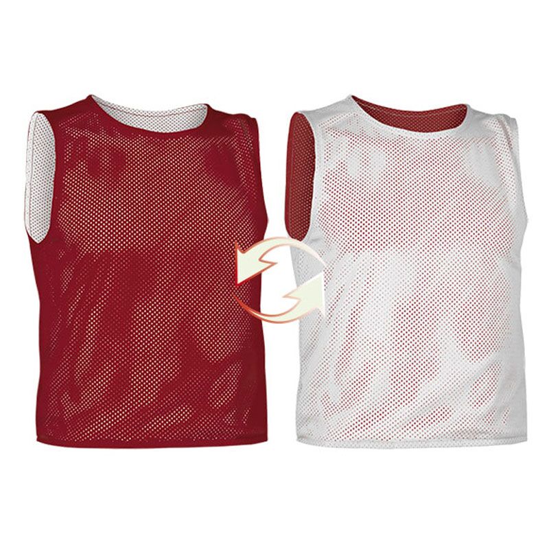 PARADE.REDWHITE REVERSIBLE SPORT BIB RED/WHITE - Image 1