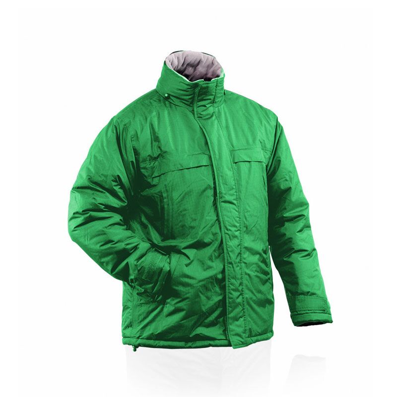 ZYLKA GREEN WATERPROOF PARKA – BREATHABLE RIPSTOP JACKET WITH FLEECE LINING - Image 1