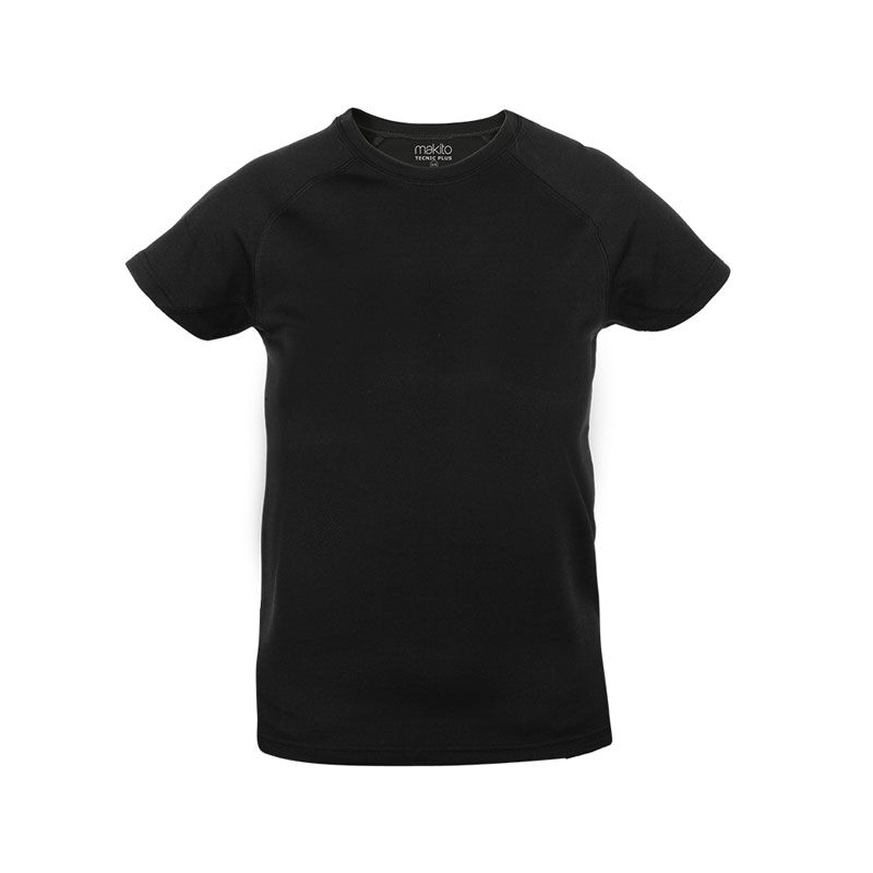 4185.02 BLACK KIDS TECNIC T-SHIRT - Image 1