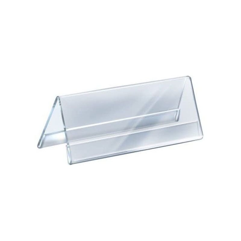 ACRYLIC V-SHAPED 2-SIDED STAND - Image 1