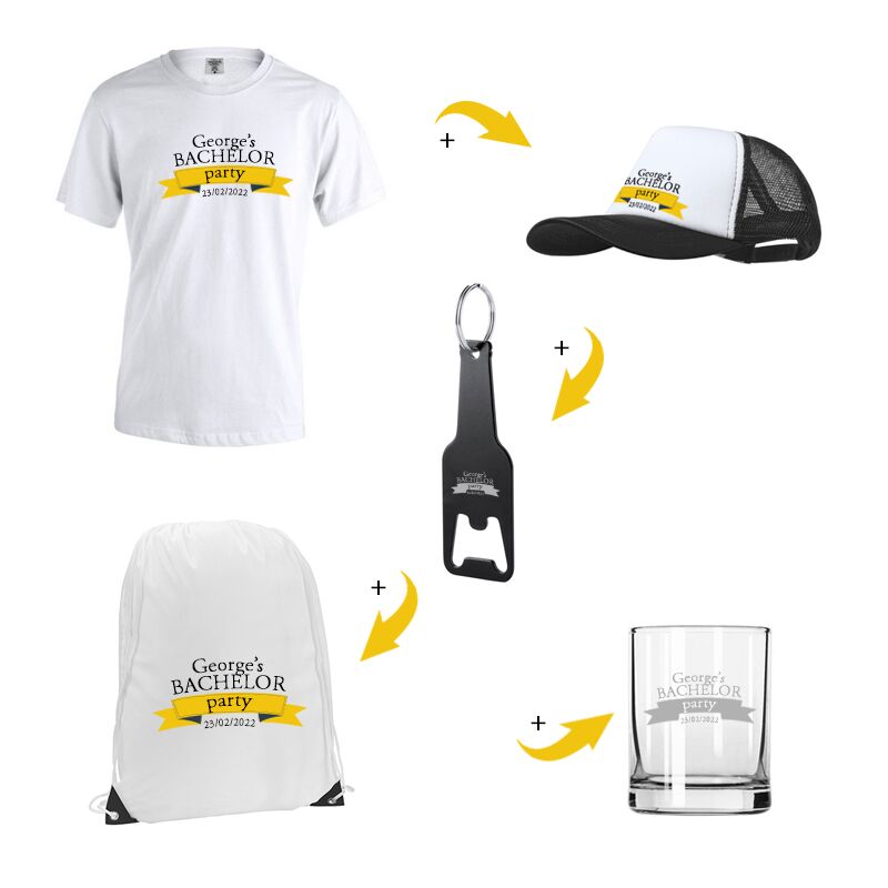 HT2220_2 BACHELOR/ STAG DO PARTY KIT - Image 1