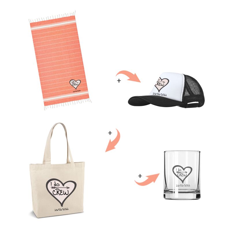 HT2221_2 BACHELORETTE/ HEN DO PARTY KIT - Image 1