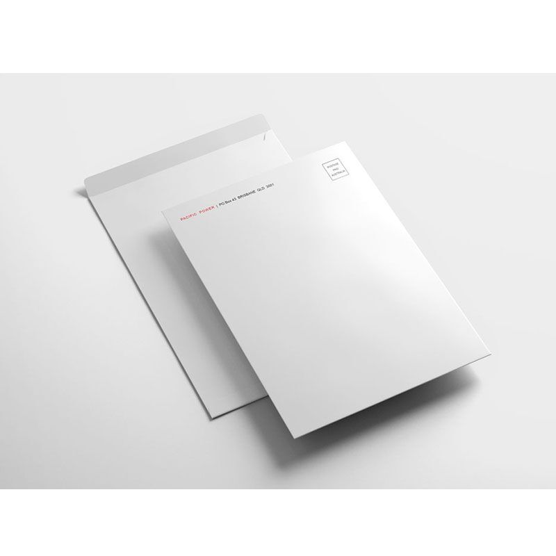 C4 ENVELOPES – CMYK CUSTOM PRINTED (PACK OF 250, FITS A4 PAPER) - Image 1