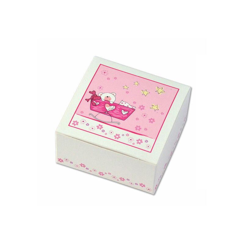 BOX FOR TREATS CRIB BED PINK - Image 1