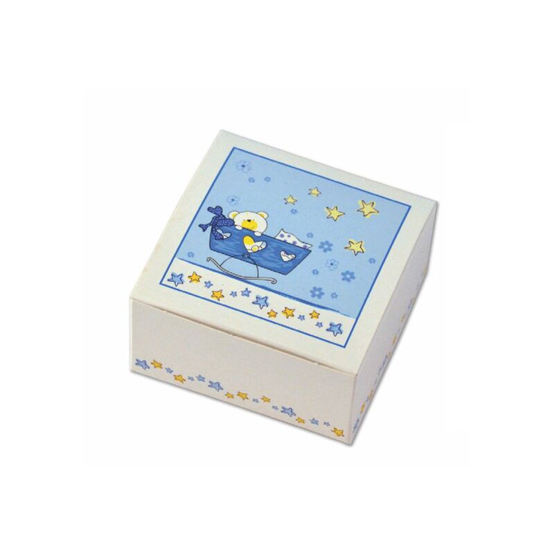 BOX FOR TREATS CRIB BED BLUE - Image 1