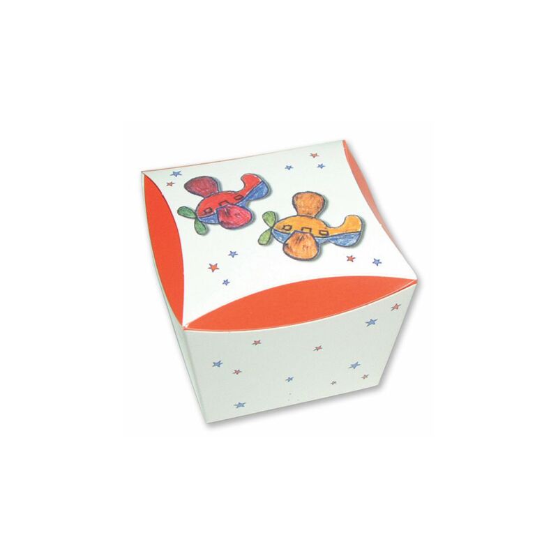 GBSQ07D BOX FOR TREATS AIRPLANE DESIGN - Image 1