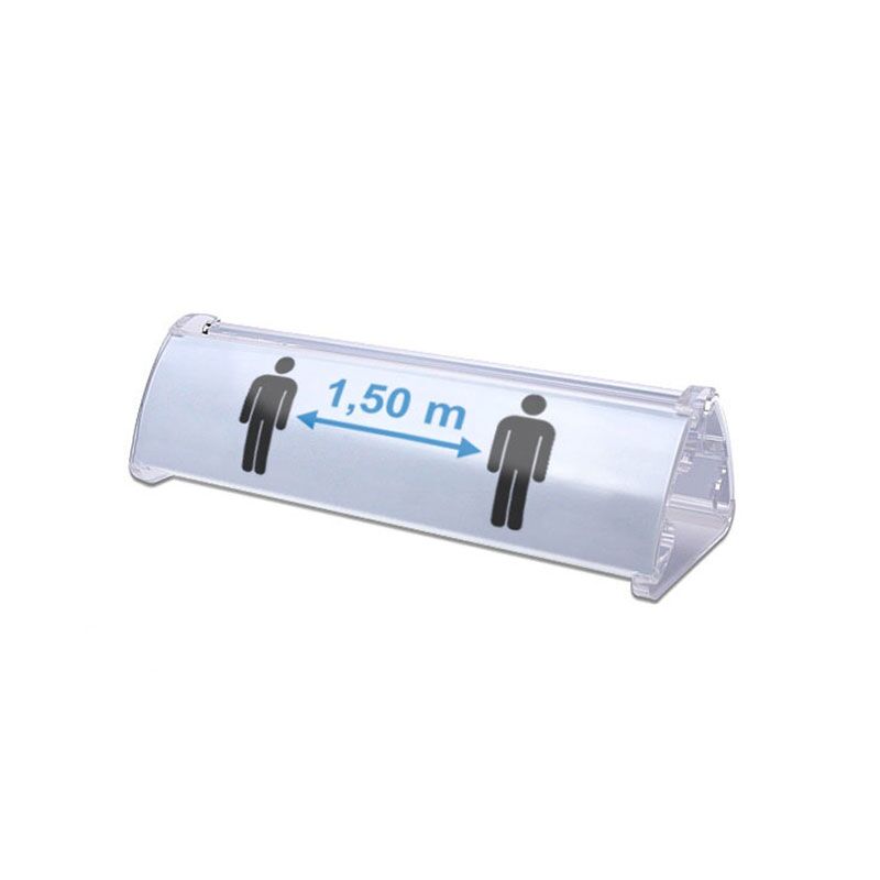 N-PU40150U ACRYLIC TABLE NAME BADGE HOLDER - Image 1