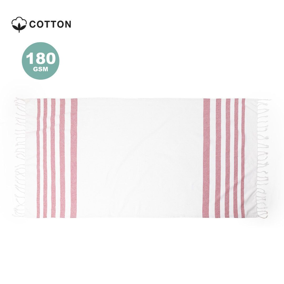 BEACH TOWEL PAREO SALLY 100% COTTON - Image 1