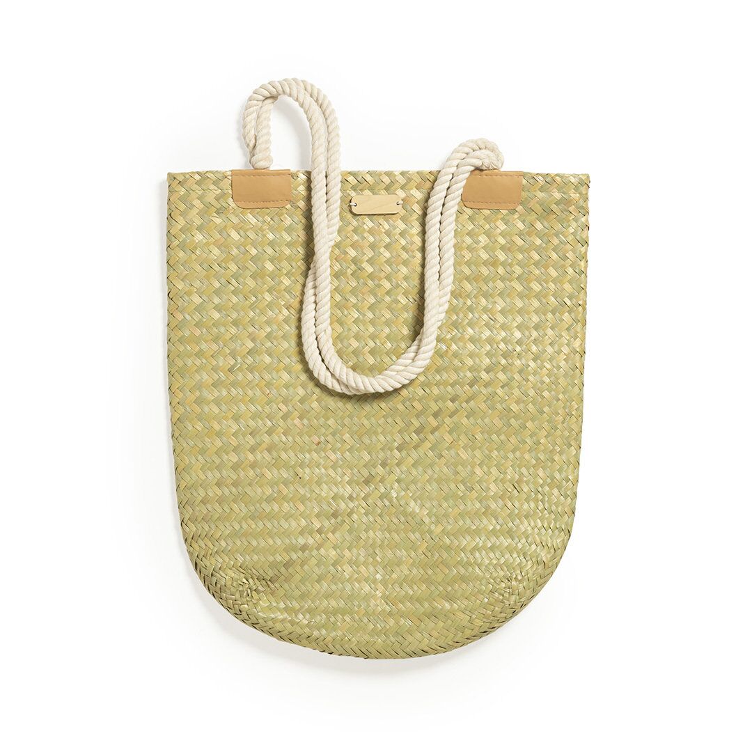 RECTANGULAR STRAW BAG BEDWEY - Image 1