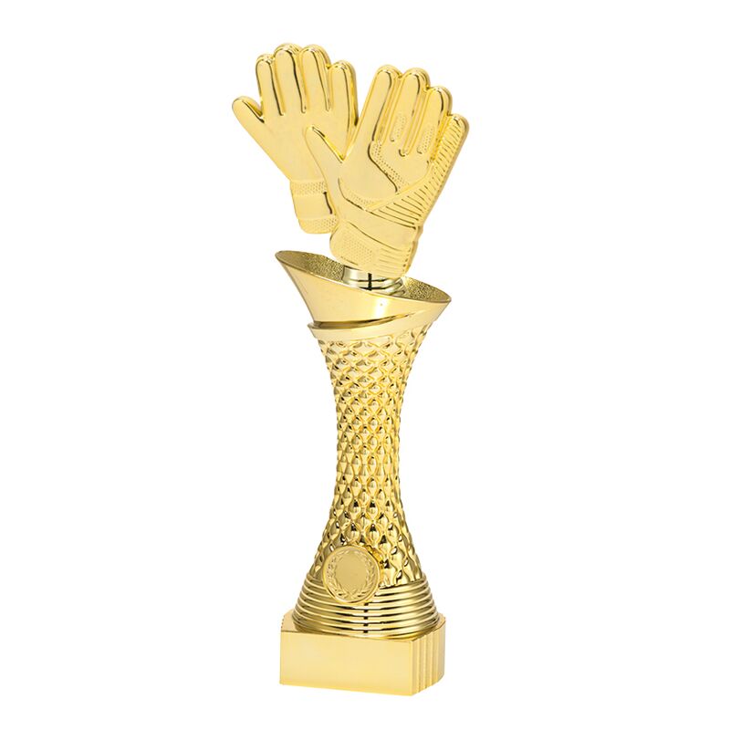GOALKEEPER GOLD TROPHY 23CM  (X101.01+P429.01) - Image 1