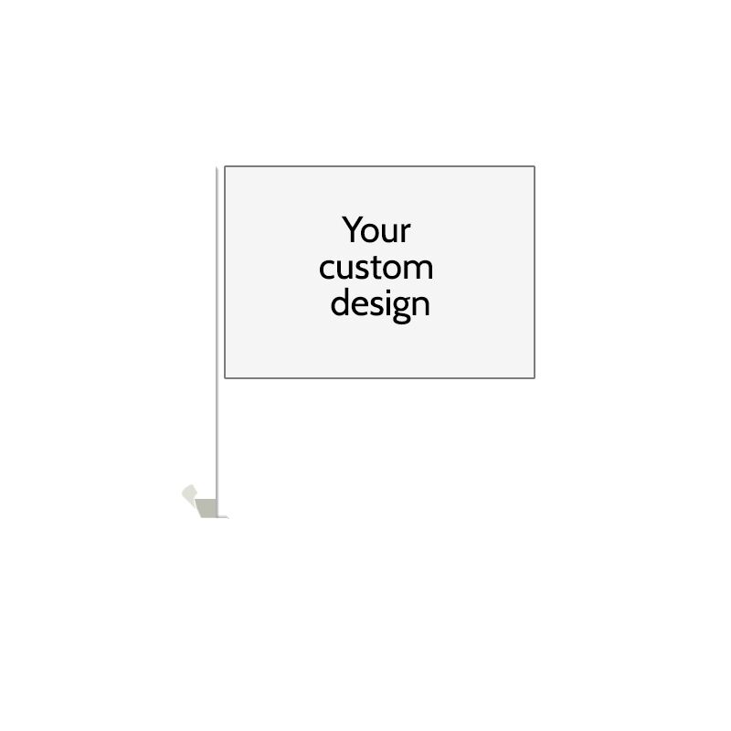 CUSTOM CAR FLAG 30X45 CM - Image 1