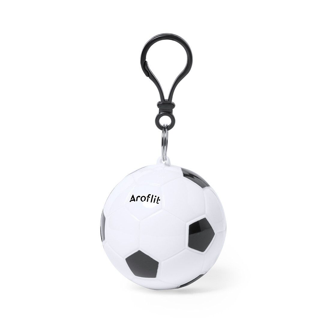 KEYRING RAINCOAT WITH FOOTBALL DESIGN - Image 1