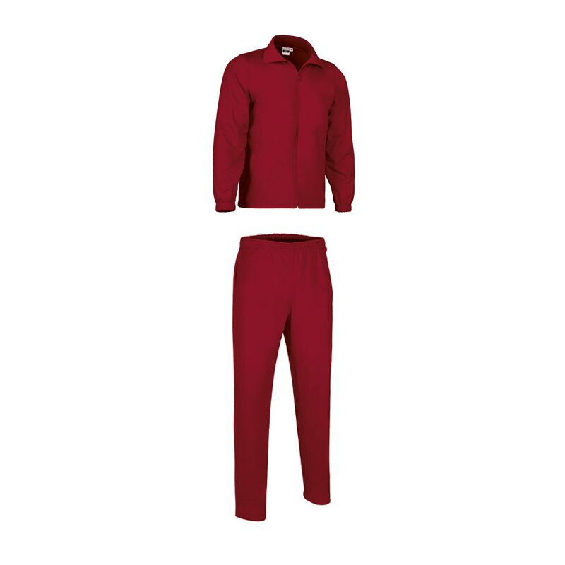 COURT.LOTUSRED_1.jpg SPORT TROUSER & JACKET COURT SET – LOTUS RED HIGH-PERFORMANCE TRACKSUIT - Image 1