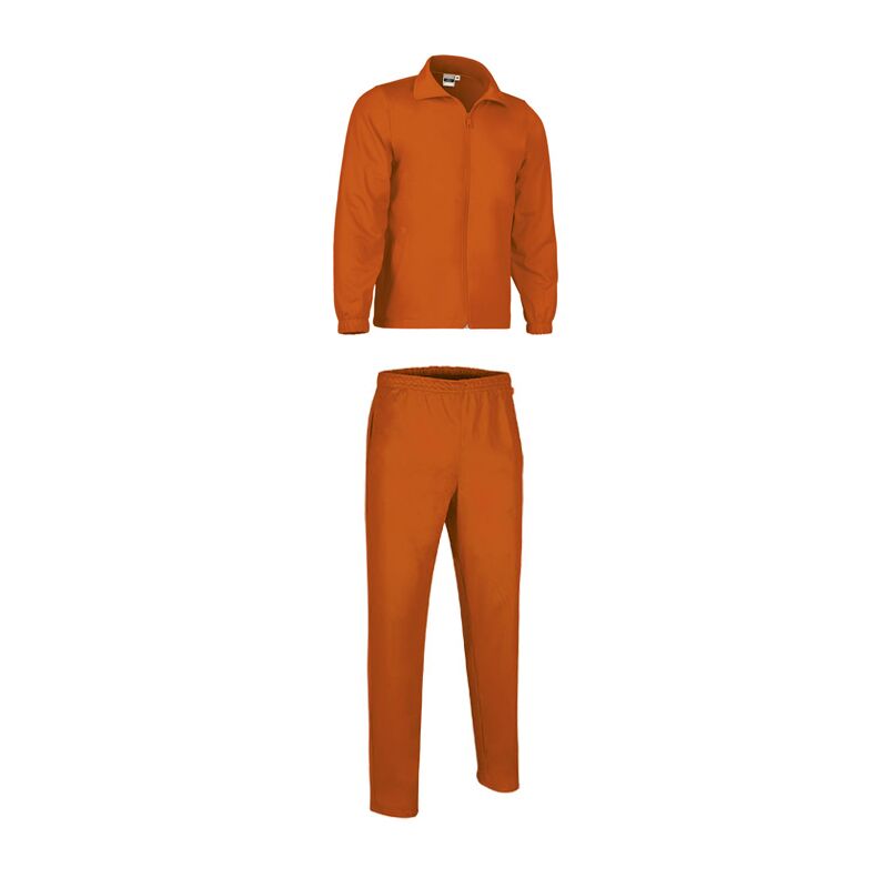 COURT.ORANGEPARTY_1.jpg SPORT TROUSER & JACKET COURT SET – ORANGE PARTY BOLD TRACKSUIT - Image 1