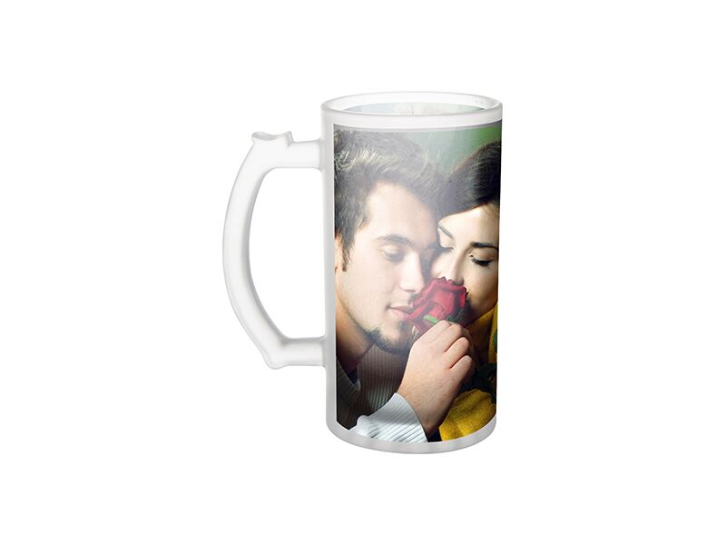 HERO154_1.jpg SUBLIMATION FROSTED BEER MUG 475ML – CUSTOM FROSTED GLASS (BN1) - Image 1