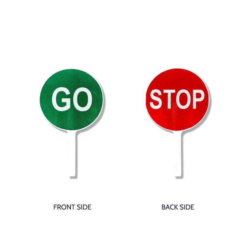 STOP & GO SIGN FOR POLICE CONTROLLERS - Image 1