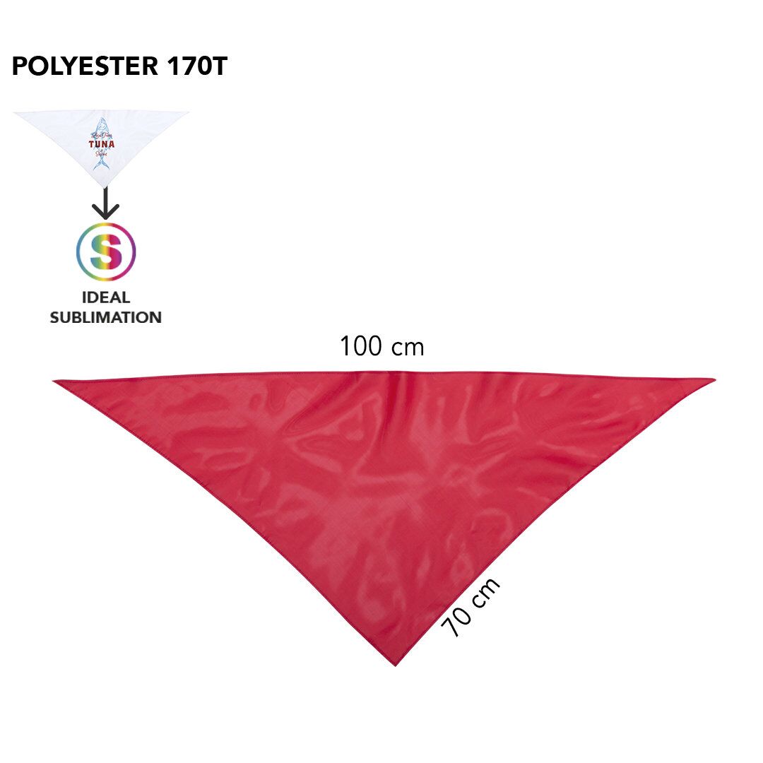 NECKERCHIEF TRIANGLE OVERSIZE SCARF - Image 1