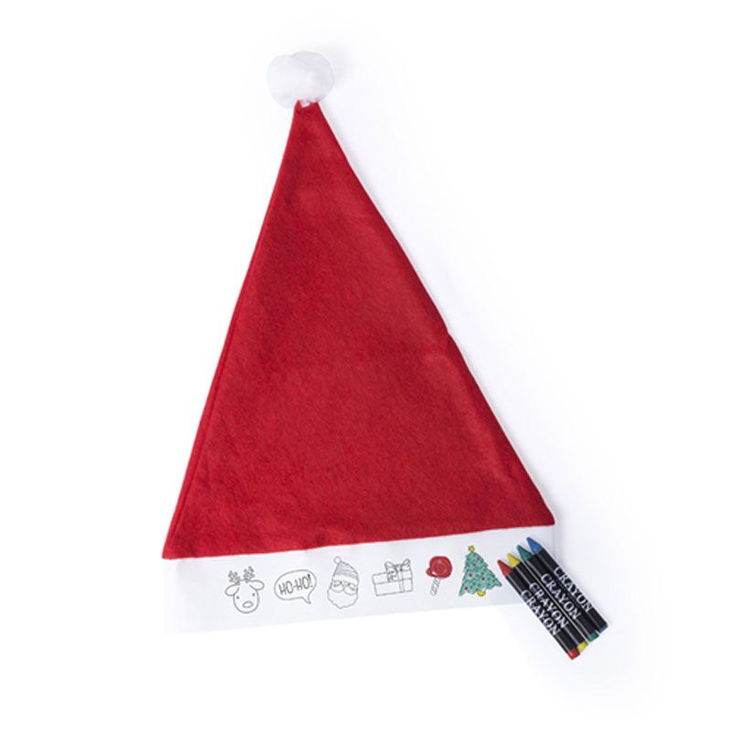 KIDS CHRISTMAS HAT RUPLER RED - Image 1