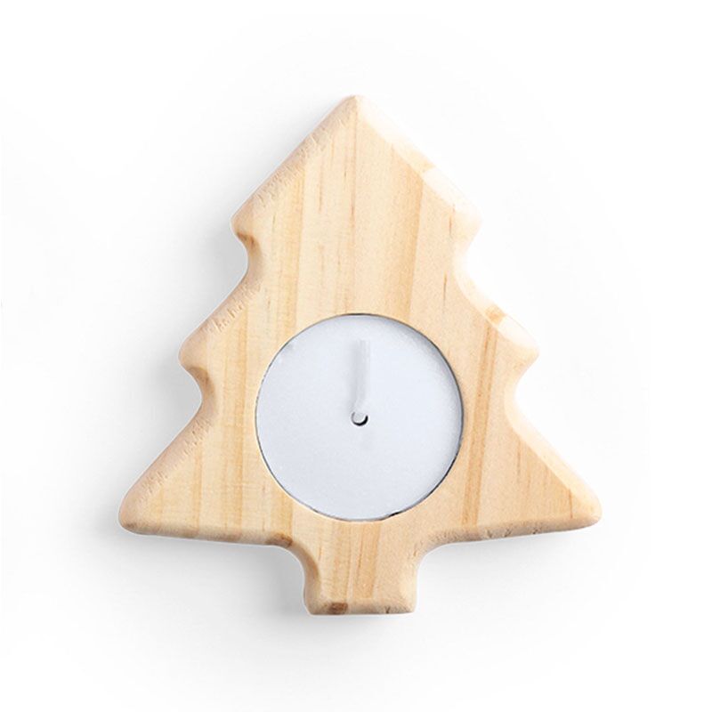 XMAS TREE CANDLE DERAM BY PINE WOOD - Image 1